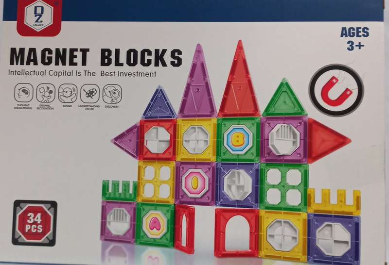 Magnetic Blocks 36 piece