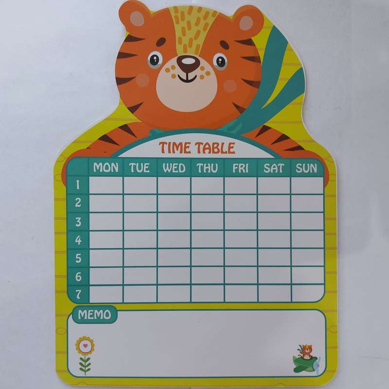 whiteboard/ Timetable Organiser  and marker