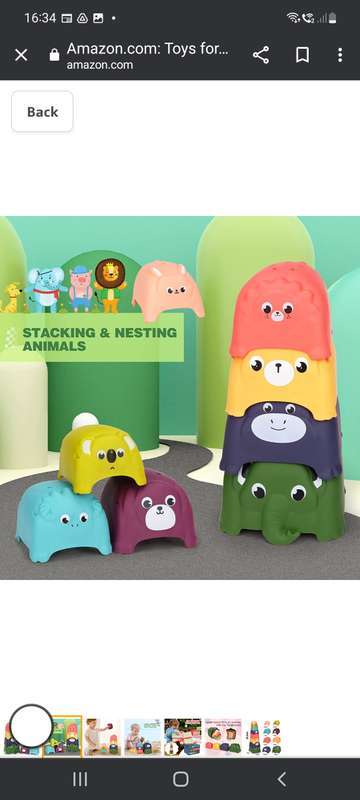 Stacking and Nesting toy
