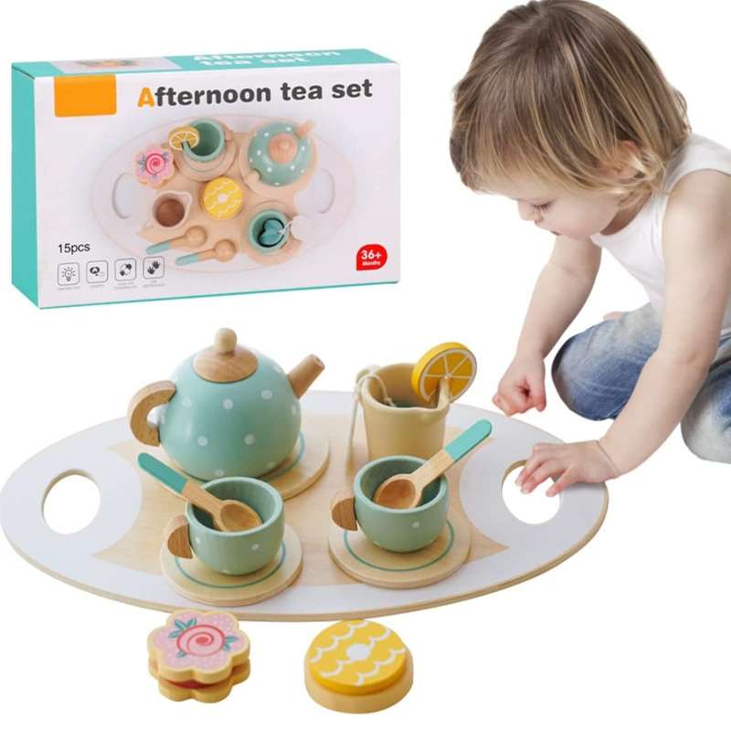 Wooden tea Set