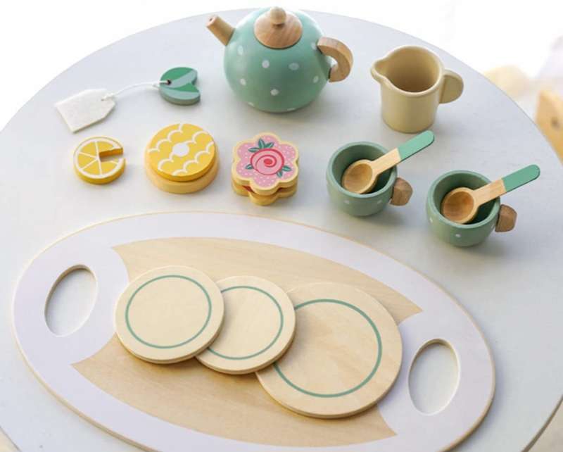 Wooden tea Set