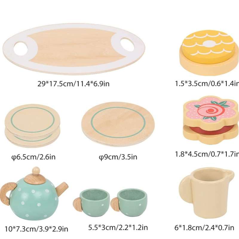 Wooden tea Set