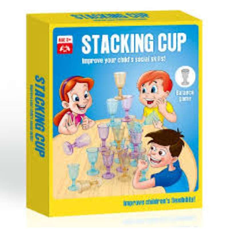 Stacking cup game