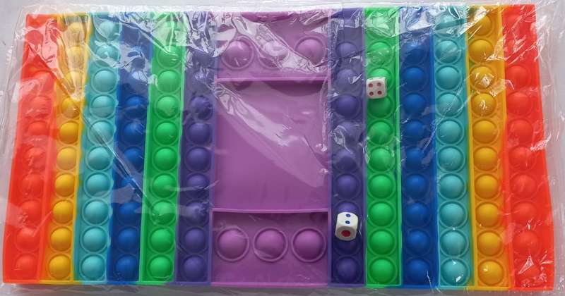 Fidget Popper Game With 2 Dice
