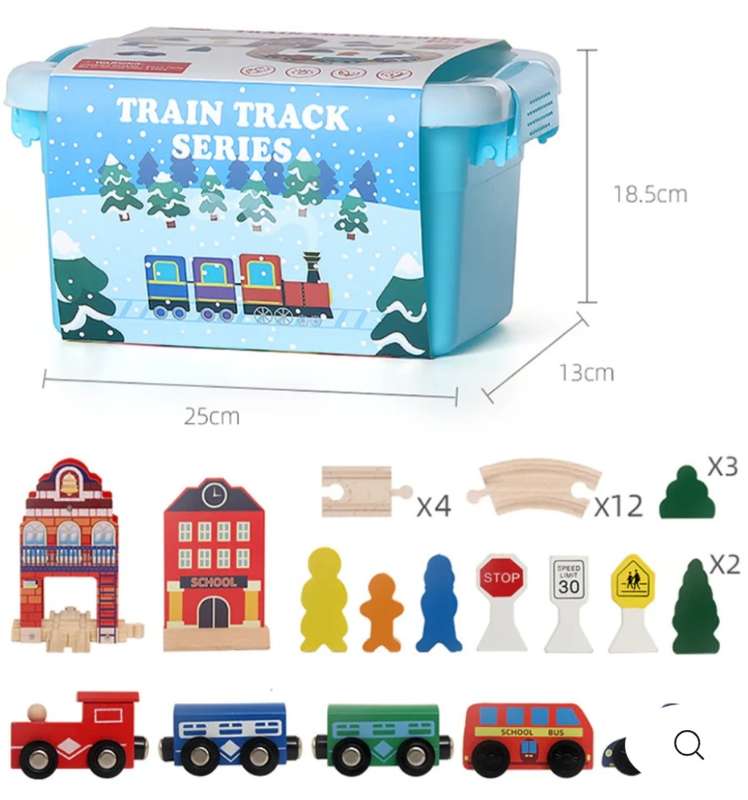 Train track set