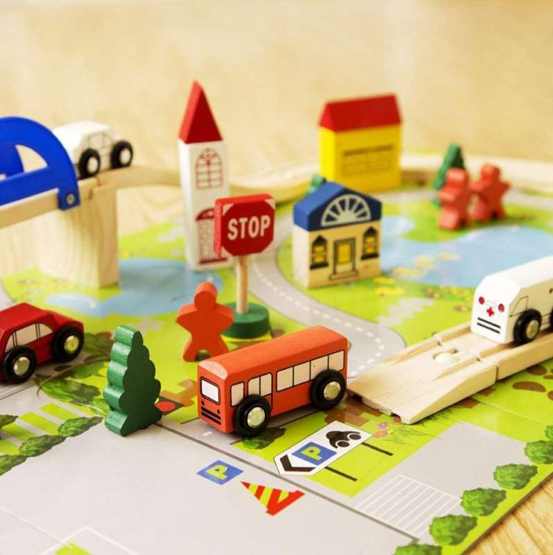 Train track set