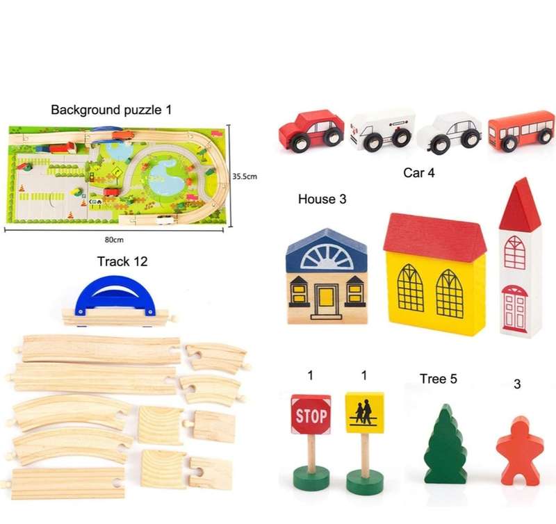 Train track set