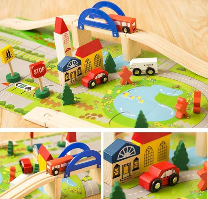 Train track set