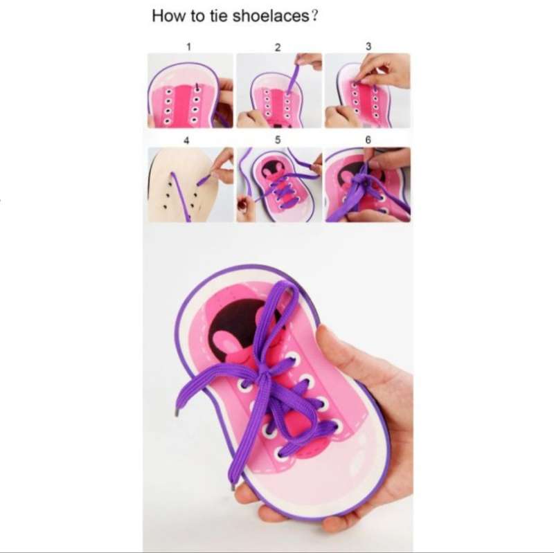 Threading Shoelace and button Kit
