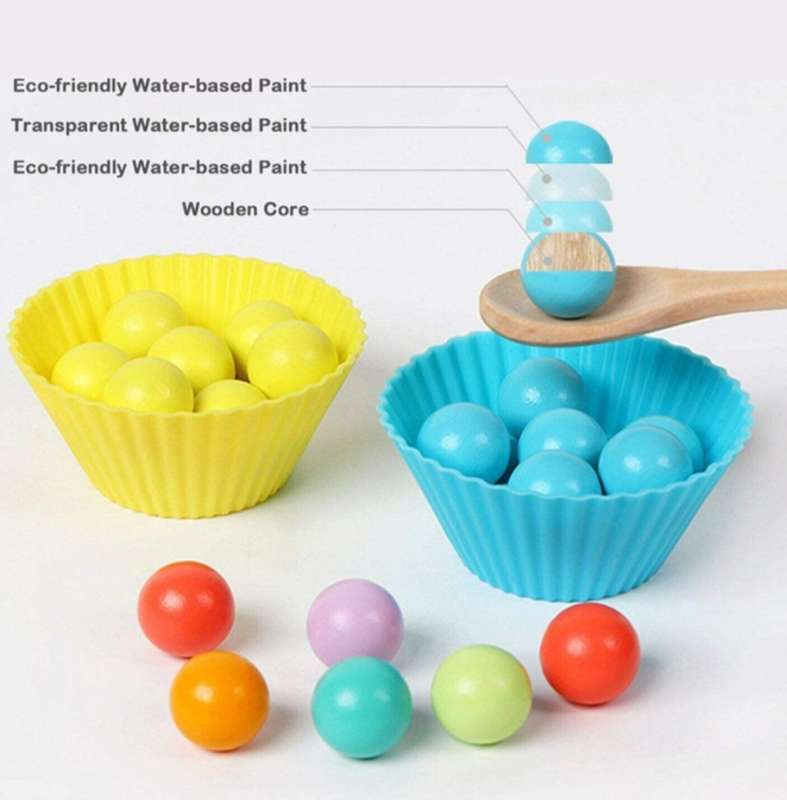 Bead Holder Montessori Fine Movement toy