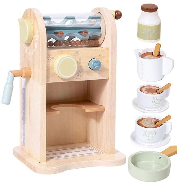 Wooden Coffee Machine Maker