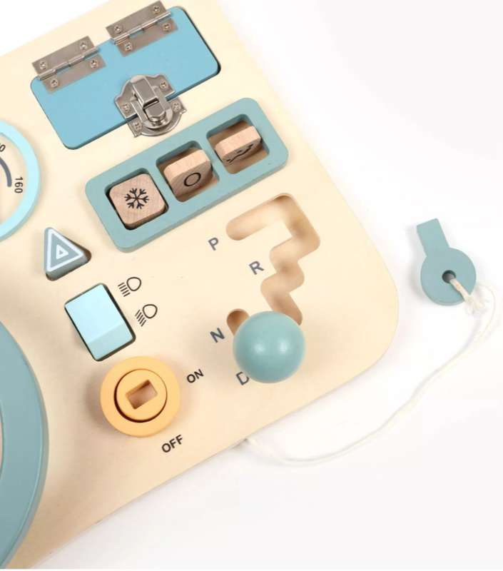 Wooden Interactive Sensory Busy board