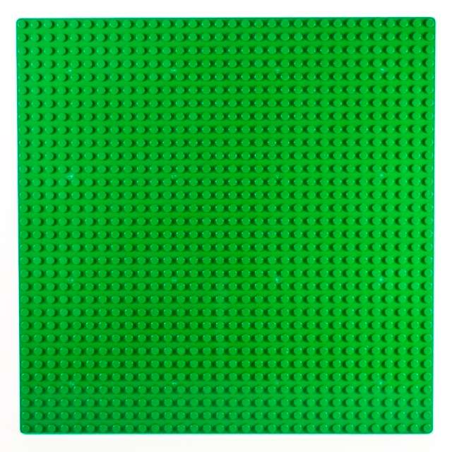 Stackable Baseplate (32 studs x 32 studs) - Green