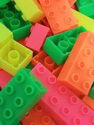 LUMO Colored Bag of Blocks