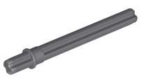 LEGO Dark Bluish Gray Technic, Axle 5.5 with Stop