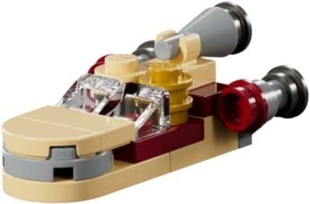 Lego (N) ~ Advent Calendar 2024 Star Wars (Day 23) - Luke Skywalker's Landspeed~