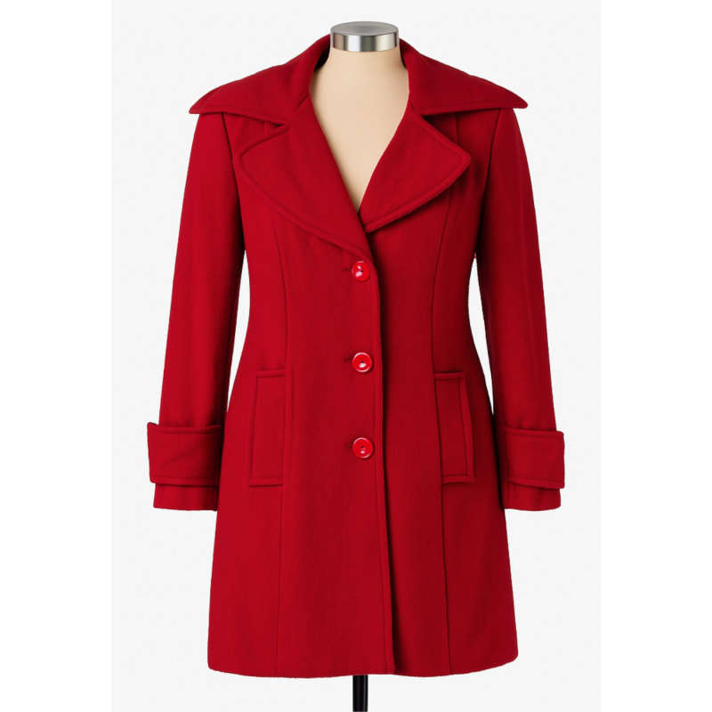 14 (S) Woolworths Women Red Coat