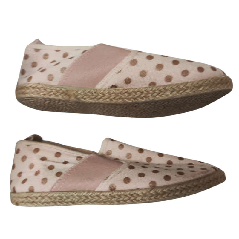 Size 12 Girls Dotted Slip On