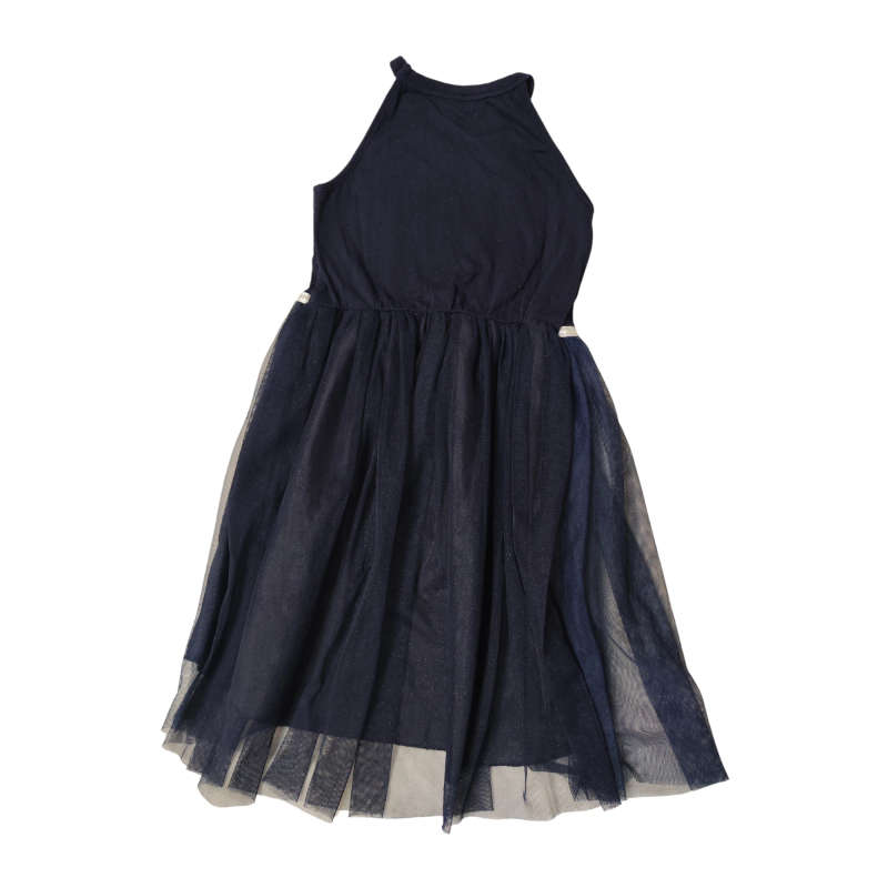 4-5y Elsa Princess Dress Navy Blue