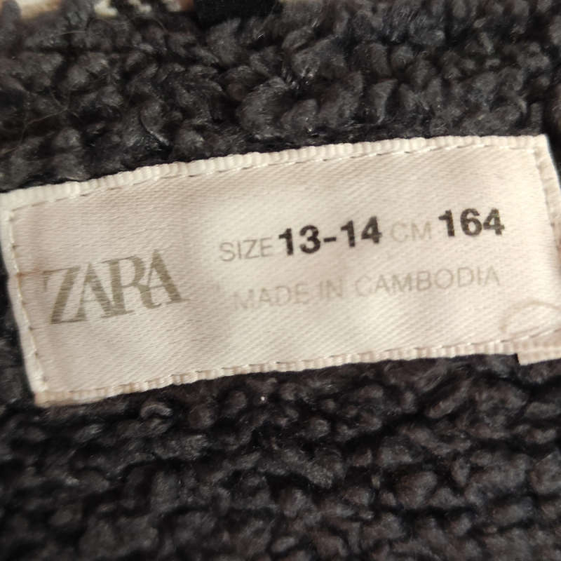 14y Zara Unisex Checkered Jacket