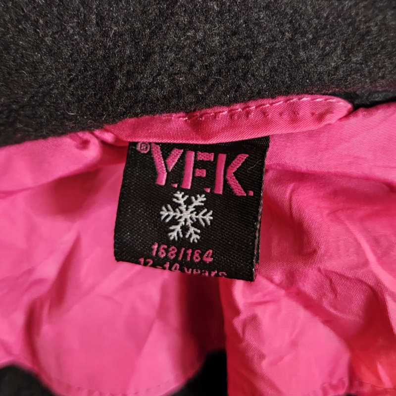 12/14y Y.F.K Girls Pink Winter Jacket