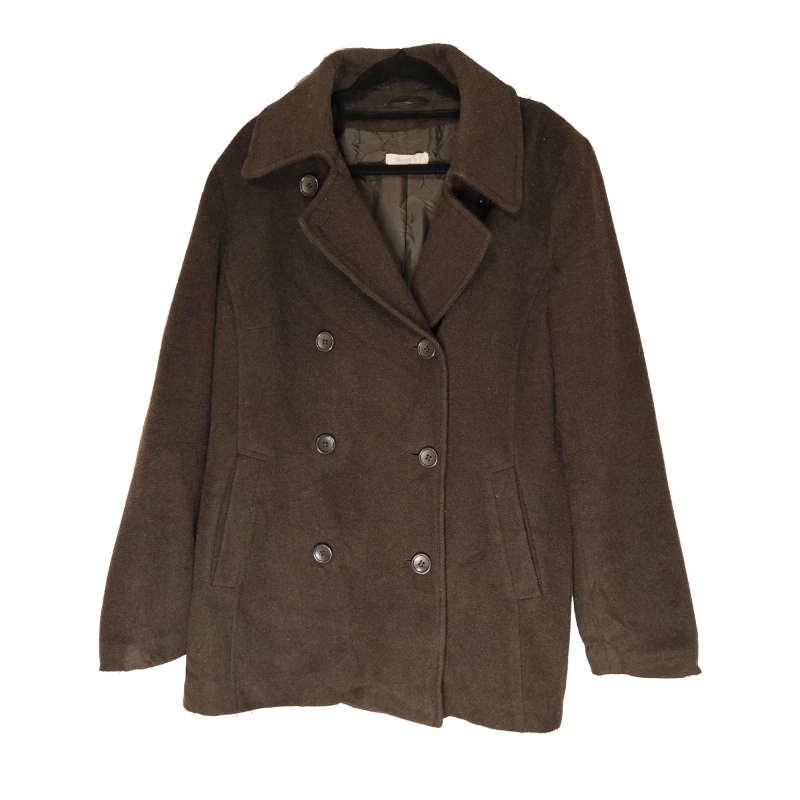40/42 (L/XXL) Yessica Women Brown Coat