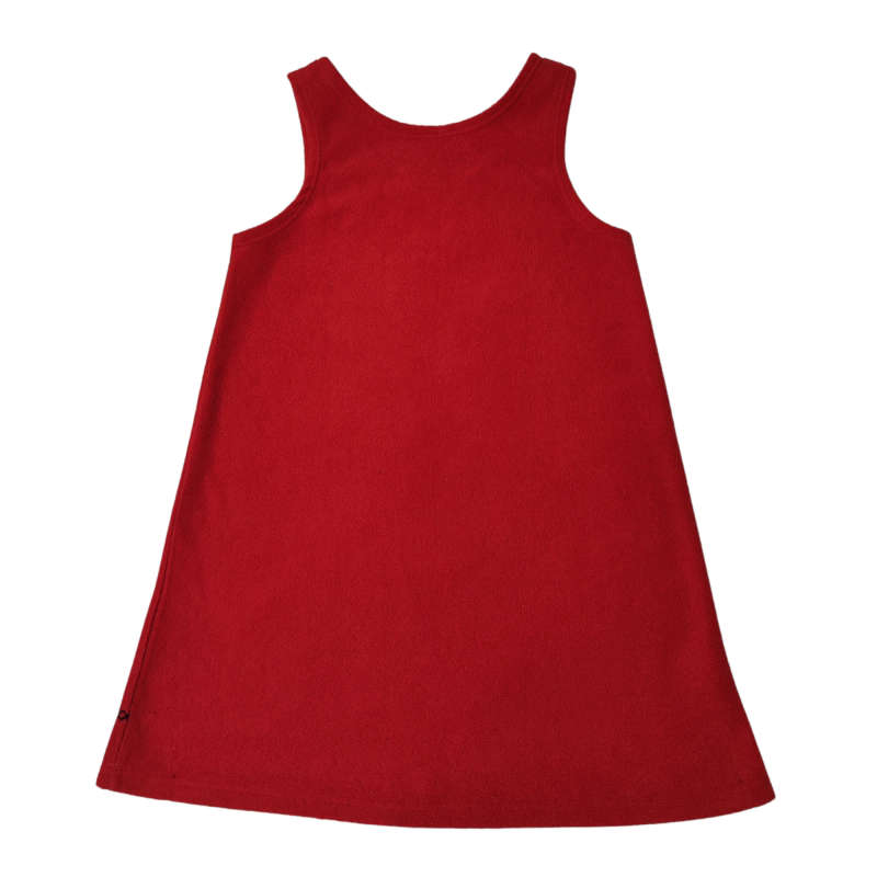 6y Woolworths Sleeveless Red Winter Dress