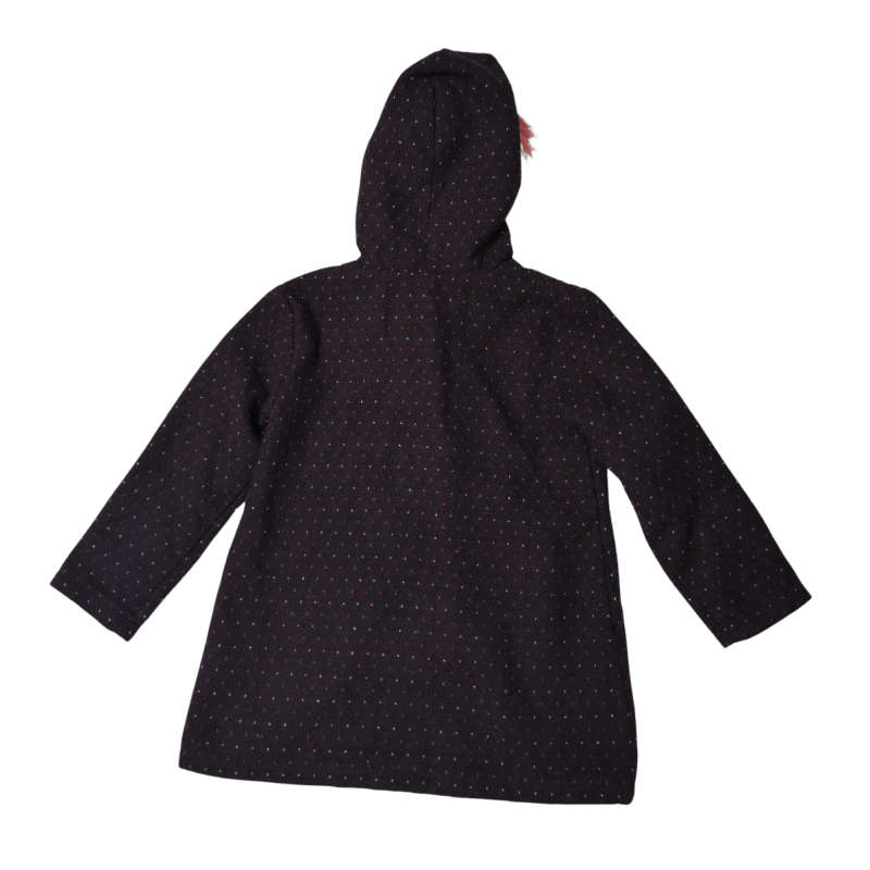 5-6y Lil Miss Pink/Purple Kids Coat