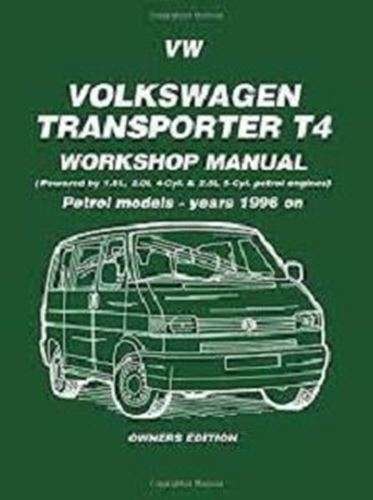 VW Volkswagen Transporter T4 Workshop Manual