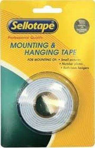 Sellotape Mounting & Hanging Tape (18mm x 1m)