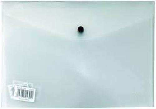 CROXLEY Envelope with Button - A4 - Clear