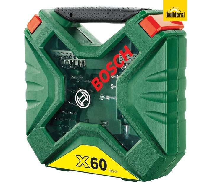 Bosch 60 Piece X Line Drill/Drive Bit Set