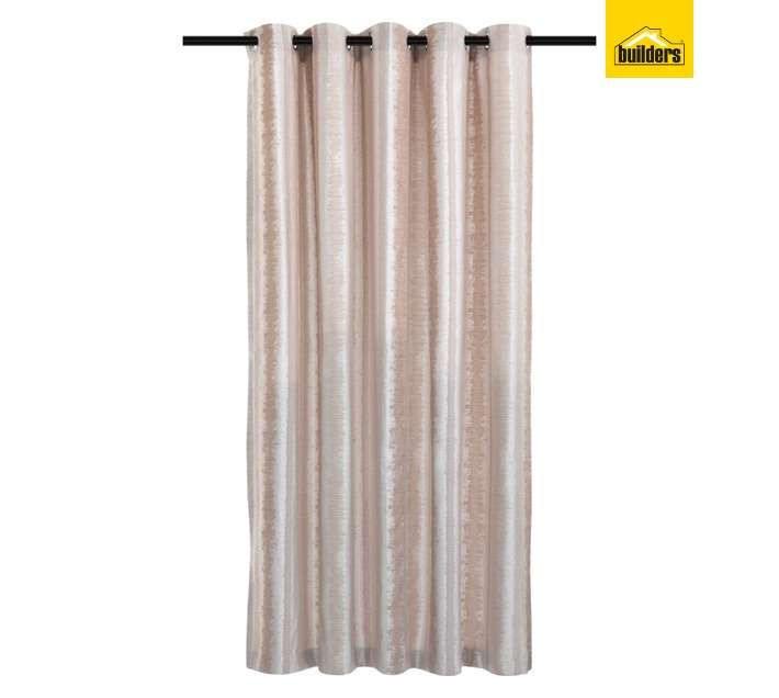 Super Link Jacquard Nandi Eyelet Curtain - Natural (2300 x 2500mm)