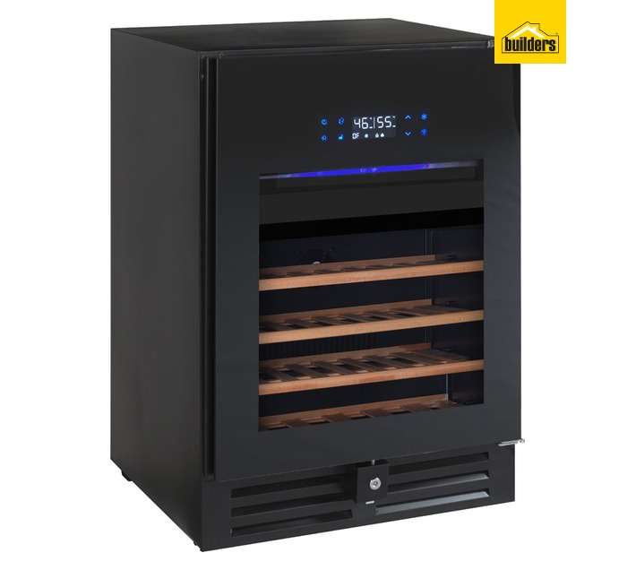 Snomaster Dual Digital Wine Cooler Black VT46PRO