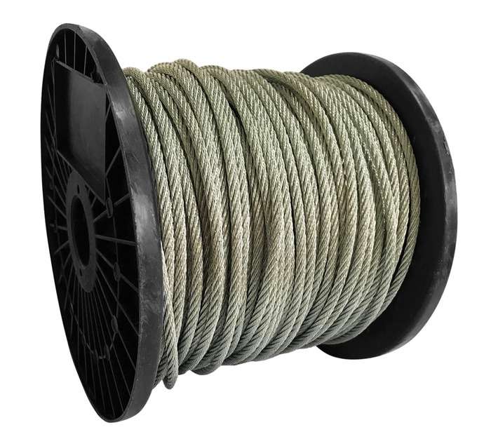 Krafft CH-WIRE5 Uncoated Wire Rope - Silver (Per Meter)