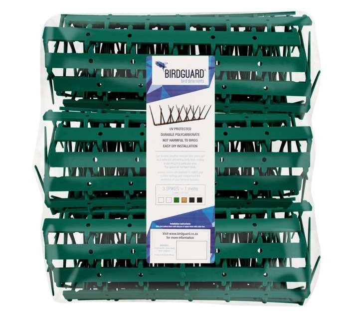 Birdguard 30 x Bird Spikes - Green (10m)