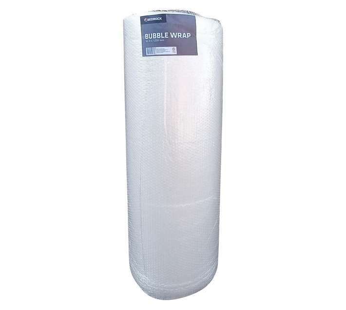 Bedrock Bubble Wrap - Clear (1250mm x 50m)