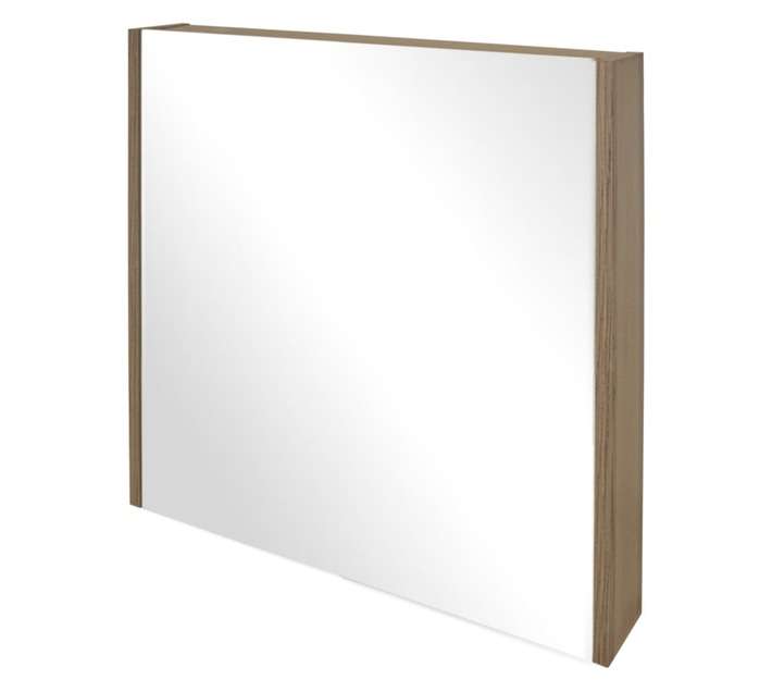Athena Aileen Mirror 1 Door Cabinet - White