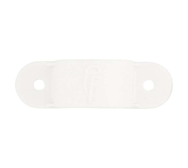 Proton Prepack PVC Saddle - White (32mm)