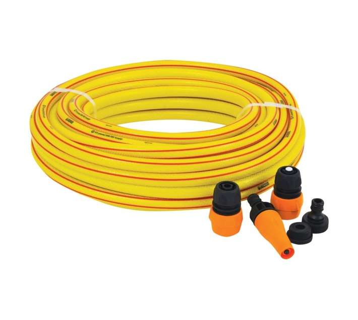 Garden Master Hose Pipe - Yellow/Red (30m)