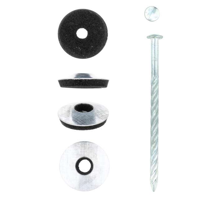 Eureka 200 x Roof Nail and Seal (90 x 4.5mm)