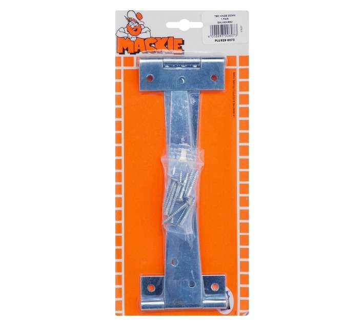 Mackie Tee Hinge - Electrogalvanised (200mm)
