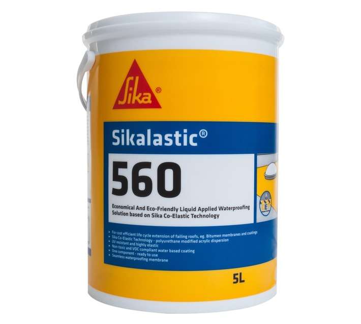 Sika ZH0830 Sikalastic Waterproofing - White (5L)