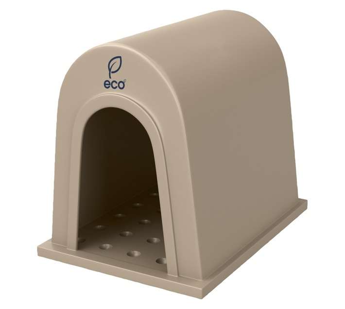 Eco Tanks Small Dog Kennel - Beige