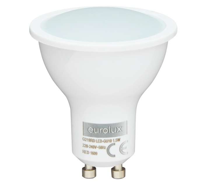 Eurolux Gu10 LED Lamp - Red (220v)