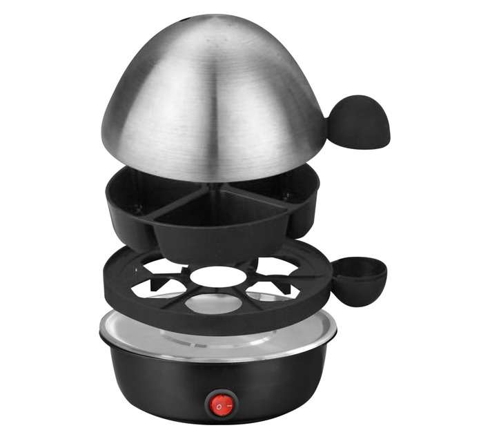 Sunbeam Egg Boiller and Poacher - Black/Silver (380W)
