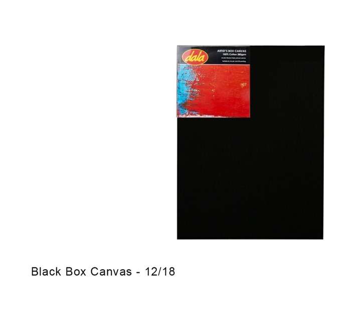 Dala A3 Box Canvas - Black (460 x 300mm)