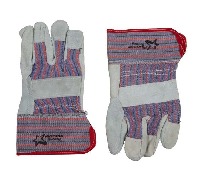 Hennox G05 Candy Stripe Leather Glove - Grey