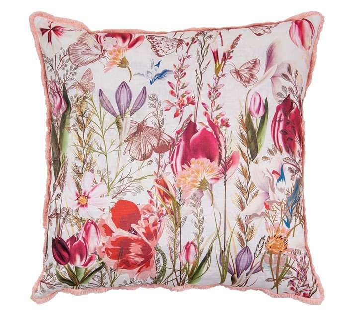 Design House Wild Flowers Scatter Cushion - Multicoloured (600 x 600 x 60mm)