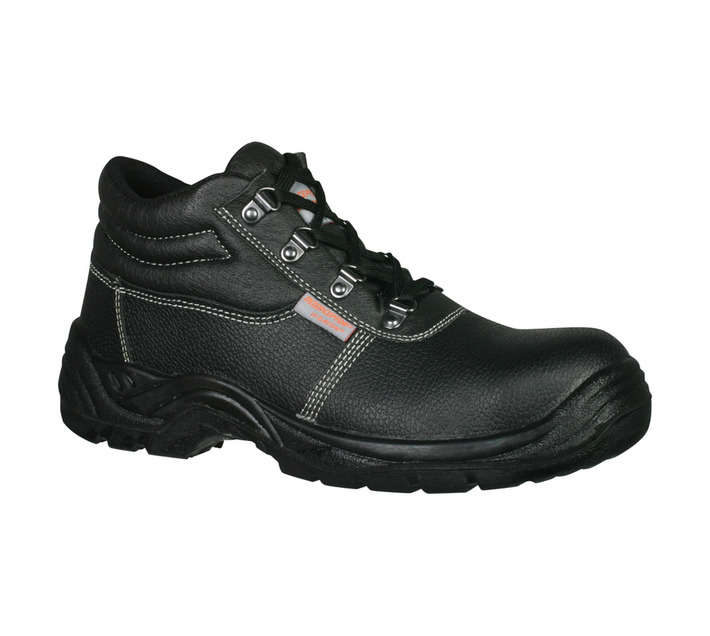 Interceptor Leather Razer Boot - Black (Size 8)